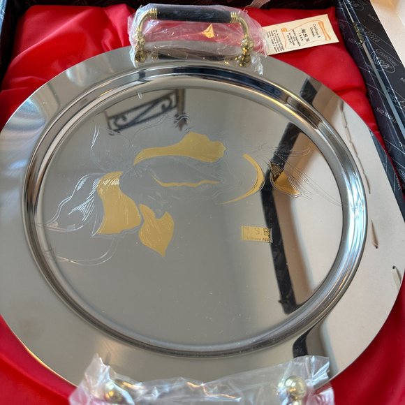 Beautiful  Serving Tray -- Vintage - Picture 4 of 6